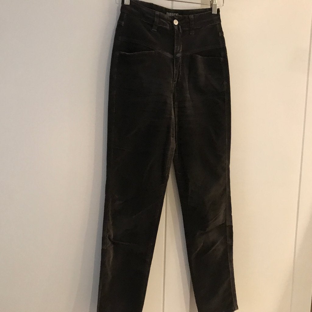 Closed fluwelen broek pedal pang maat 42, Bruin, Maat 42/44 (L), Ophalen of Verzenden, Zo goed als nieuw