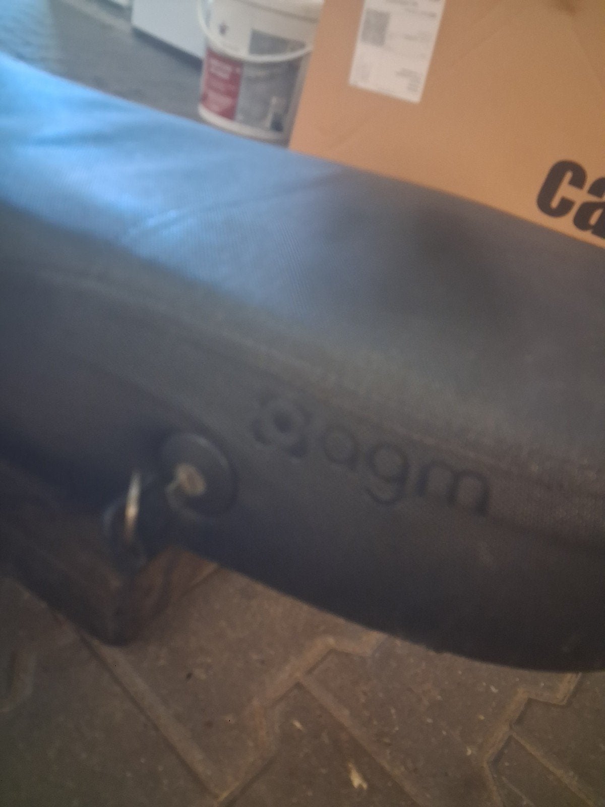 agm buddy met 1 sleutel, Ophalen, Gebruikt, Zadel, Overige merken