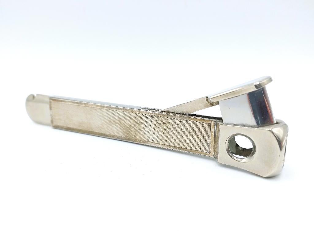 Zilveren sigarenknipper, van Kempen, Begeer & Vos, 925, Antiek en Kunst, Antiek | Goud en Zilver, Verzenden, Zilver