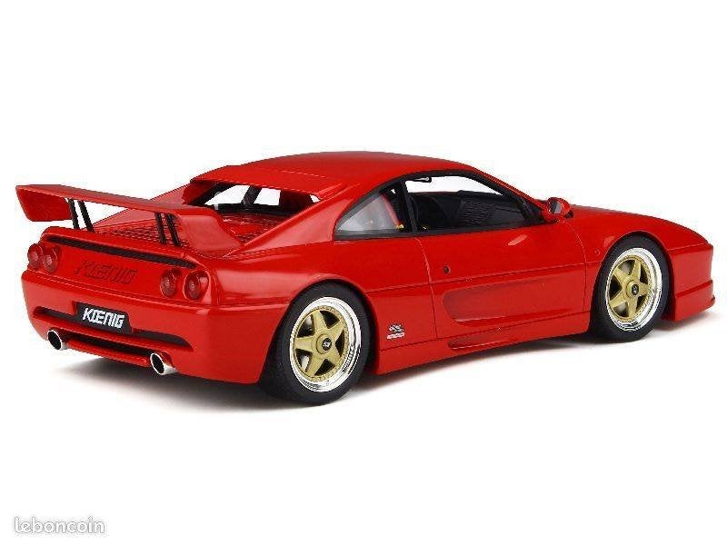 Ferrari F355 Koenig Specials 1/18 GT Spirit, Ophalen of Verzenden, Zo goed als nieuw, Auto, Overige merken