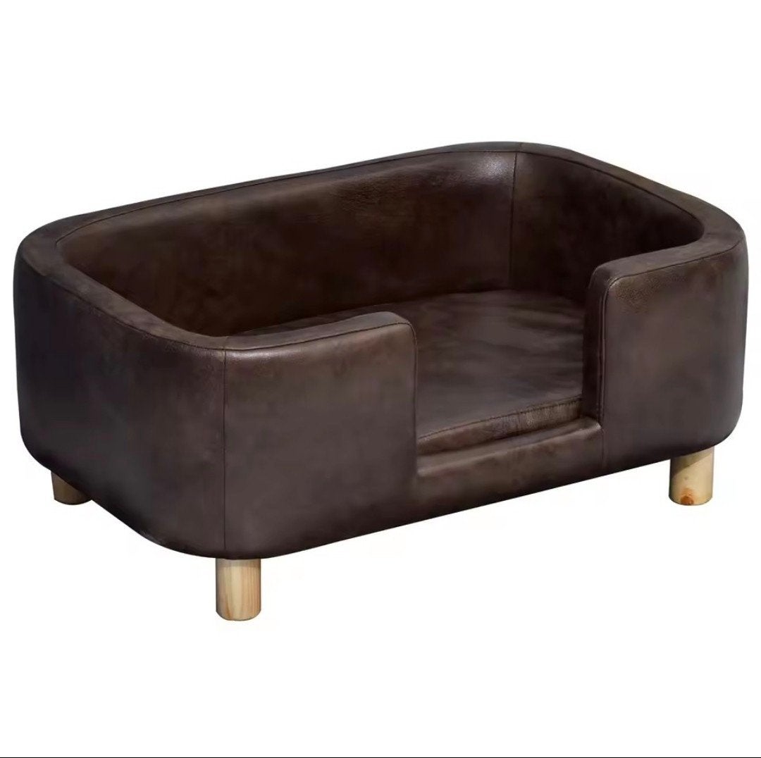 Nieuwe lederenlook hondenmand, Dieren en Toebehoren, Ophalen of Verzenden, Nieuw, Overige