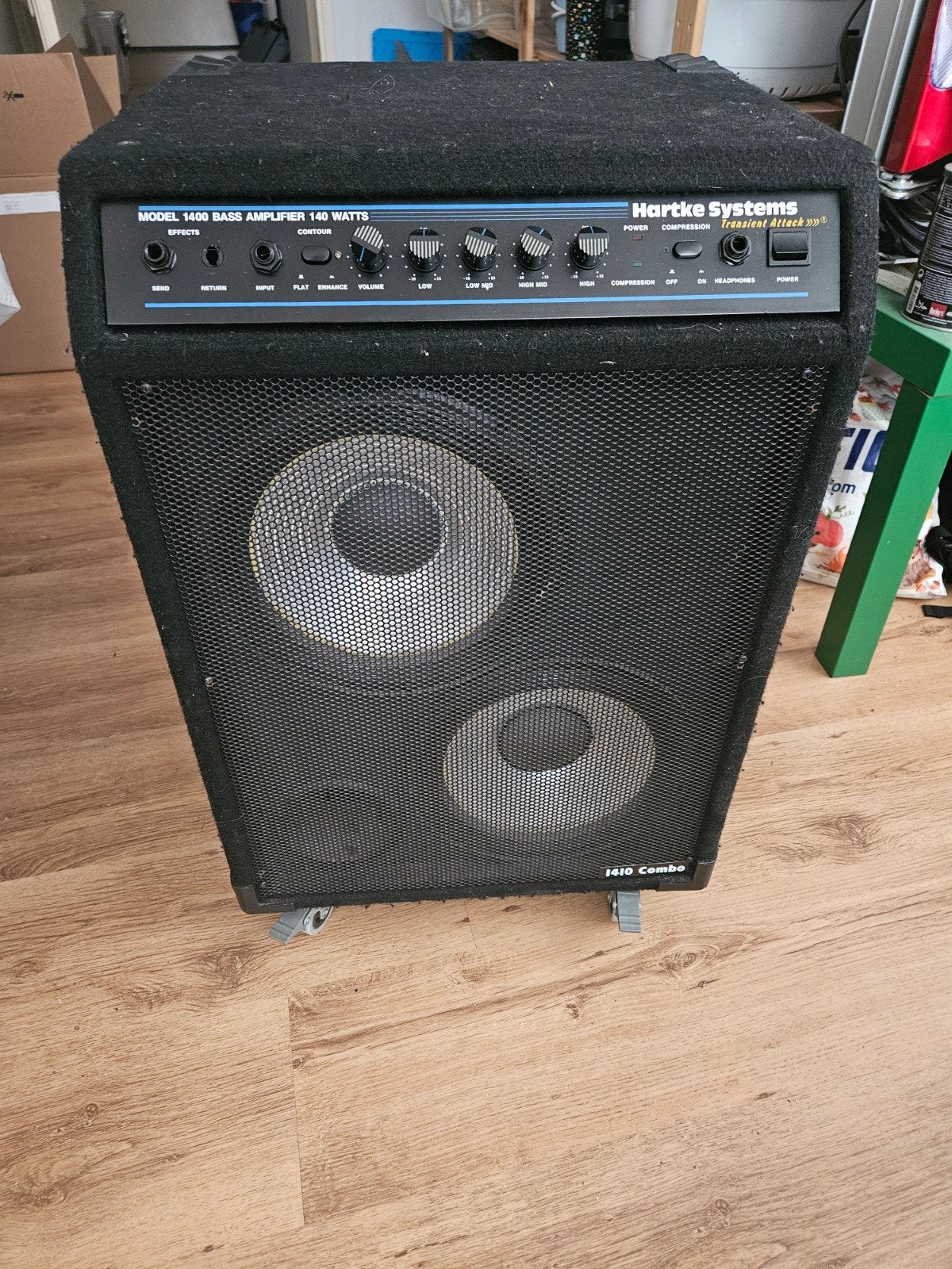 Hartke Systems 1400 Combo Basgitaarversterker 140 Watt, Ophalen, Gebruikt, Basgitaar, 100 watt of meer