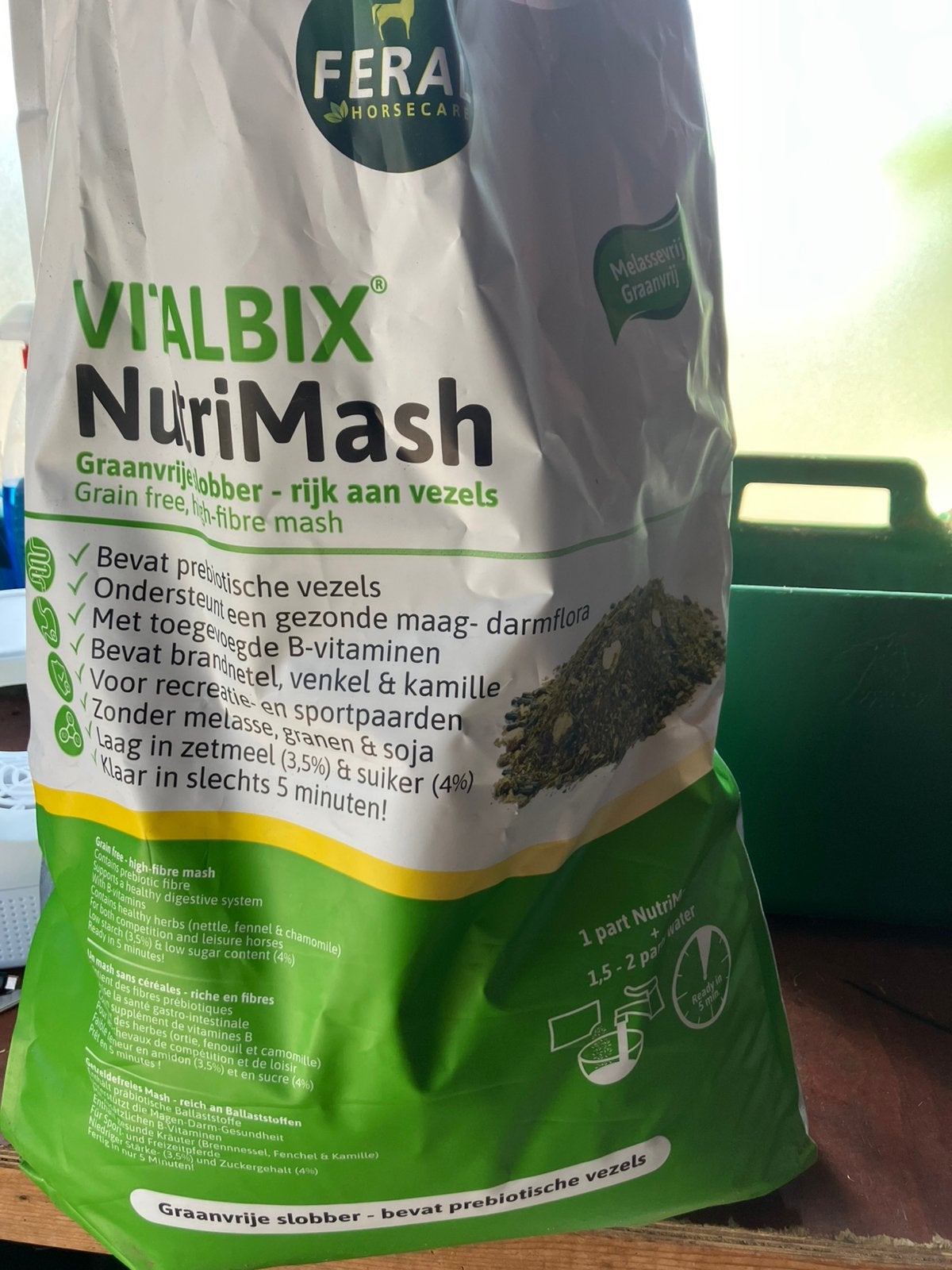 Vitalbix Balance+ muesli en Vitalbix nutrimash, Ophalen, Zo goed als nieuw, Recreatie