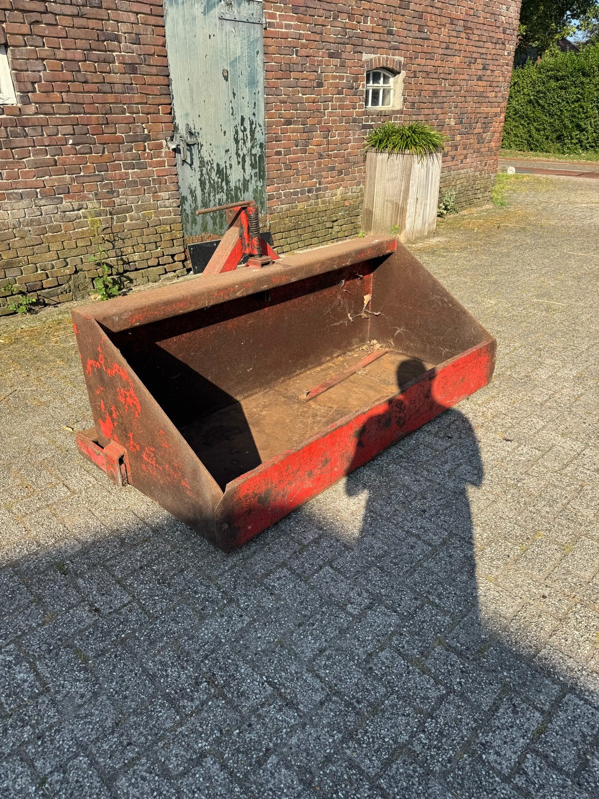 grondbak bak voor tractor trekkerbak hekamp 180 cm, Ophalen