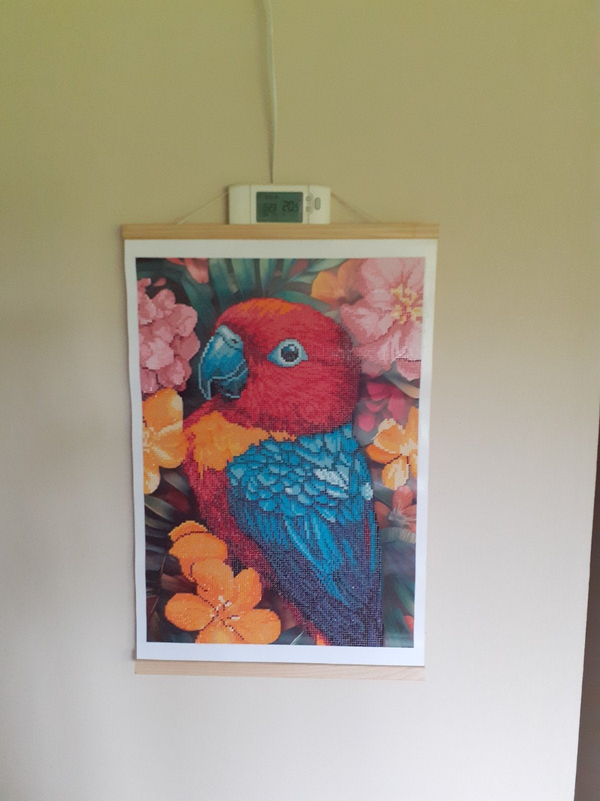 Een Diamond painting schilderij., Ophalen of Verzenden, Schilderij