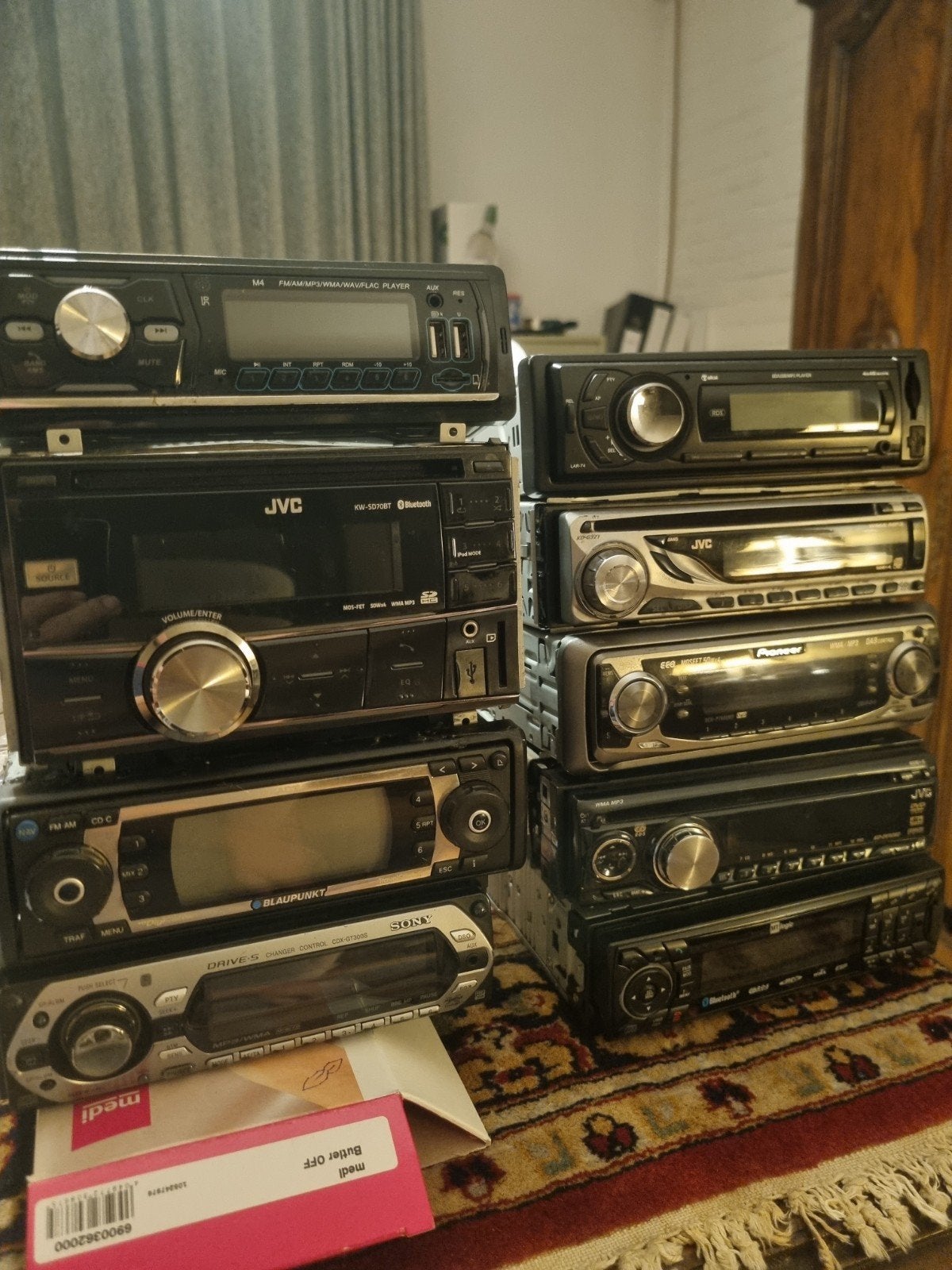 Diverse autoradio's, Auto diversen, Ophalen of Verzenden