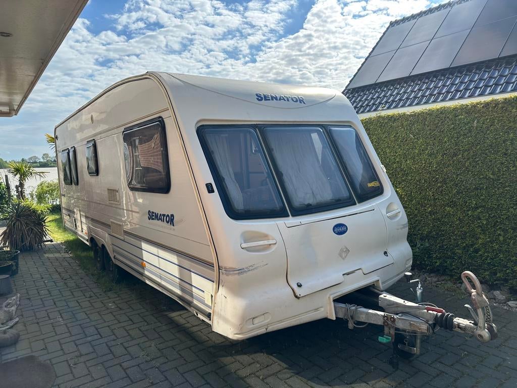 Engelse Baily 2000 Senator Colorado Caravan (Festival), Caravans en Kamperen, Overige merken, Rondzit, Bedrijf, Dwarsbed