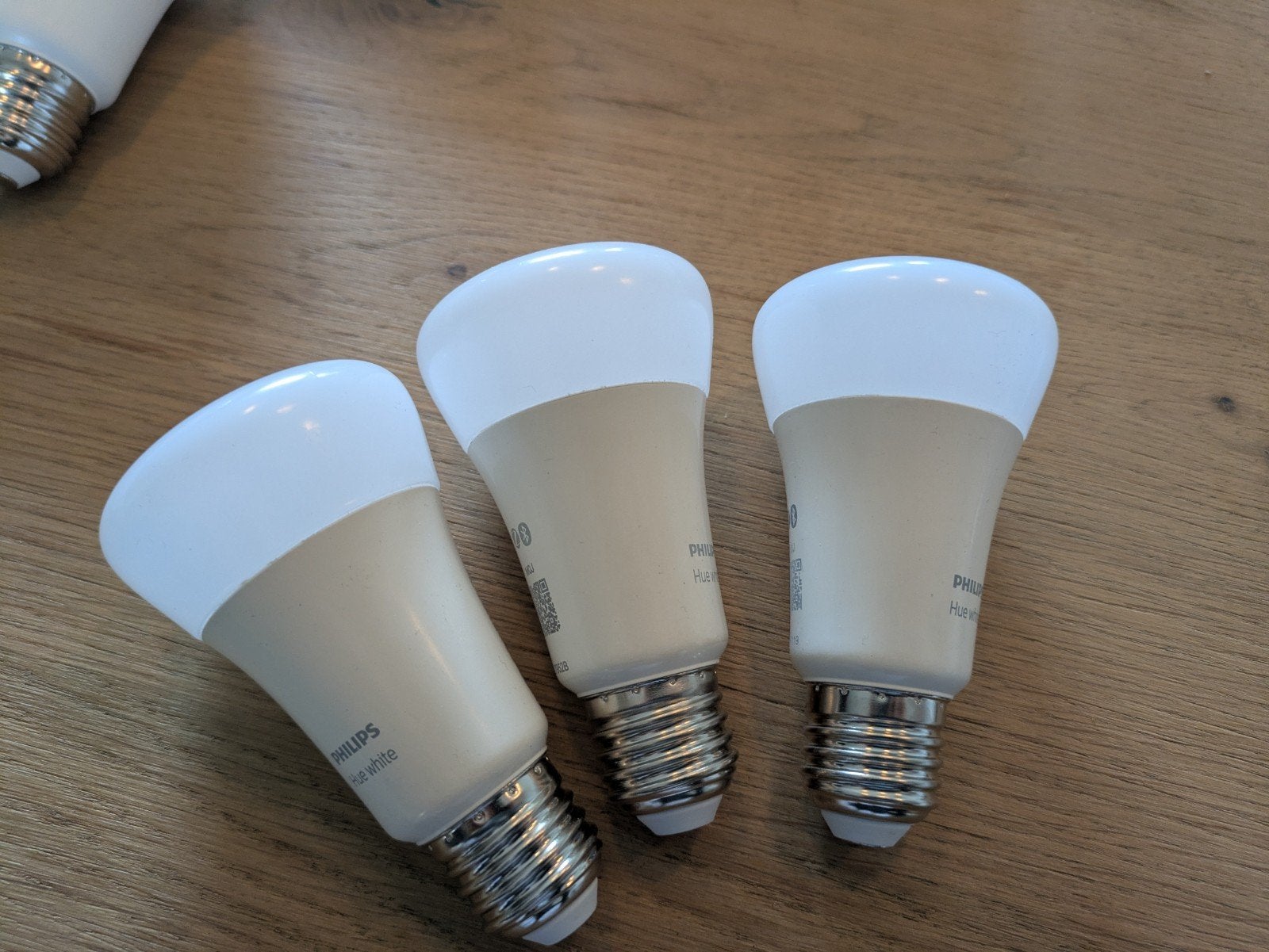 Philips Hue White E27 LED Lampen (3 stuks), Huis en Inrichting, Lampen | Overige, Zo goed als nieuw, Ophalen of Verzenden