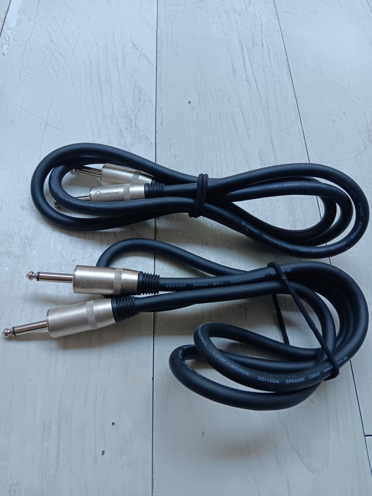 Thomann kabels 2c/13GA  150 cm lang, Ophalen of Verzenden, Minder dan 2 meter