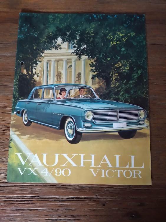 Vauxhall Victor / VX4/90 1962 16 pag., Boeken, Auto's | Folders en Tijdschriften, Verzenden, Zo goed als nieuw, Overige merken