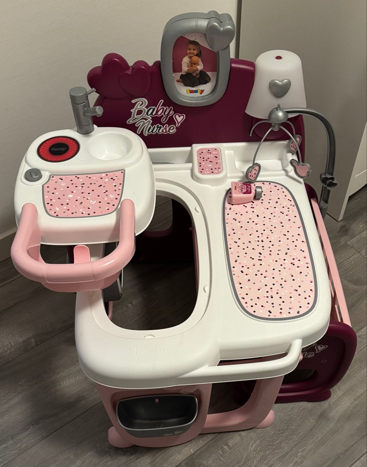 Te koop! Smoby Baby Nurse speelset, Ophalen, Gebruikt, Babypop