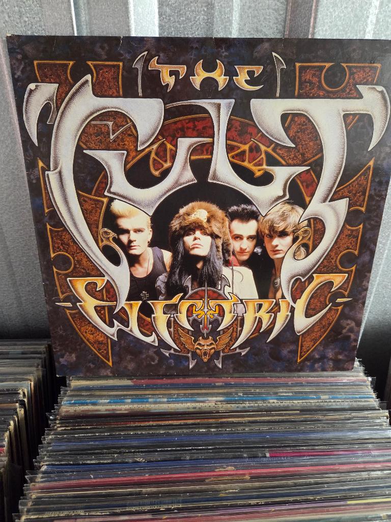Vinyl lp (THE) CULT: ELECTRIC, Cd's en Dvd's, Vinyl | Rock, Inclusief binnenhoes, Ophalen of Verzenden, Gebruikt, 12 inch