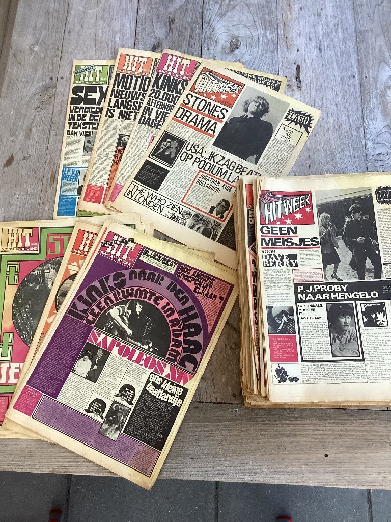 Muziekblad Hitweek/Witheek, Ophalen, Gelezen, Artiest