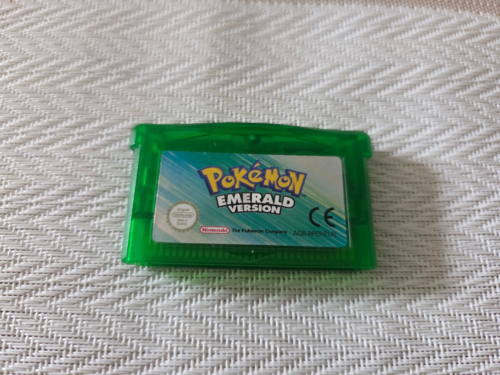 Pokémon Emerald Version - Game Boy Advance, 1 speler, Ophalen of Verzenden, Zo goed als nieuw, Role Playing Game (Rpg)