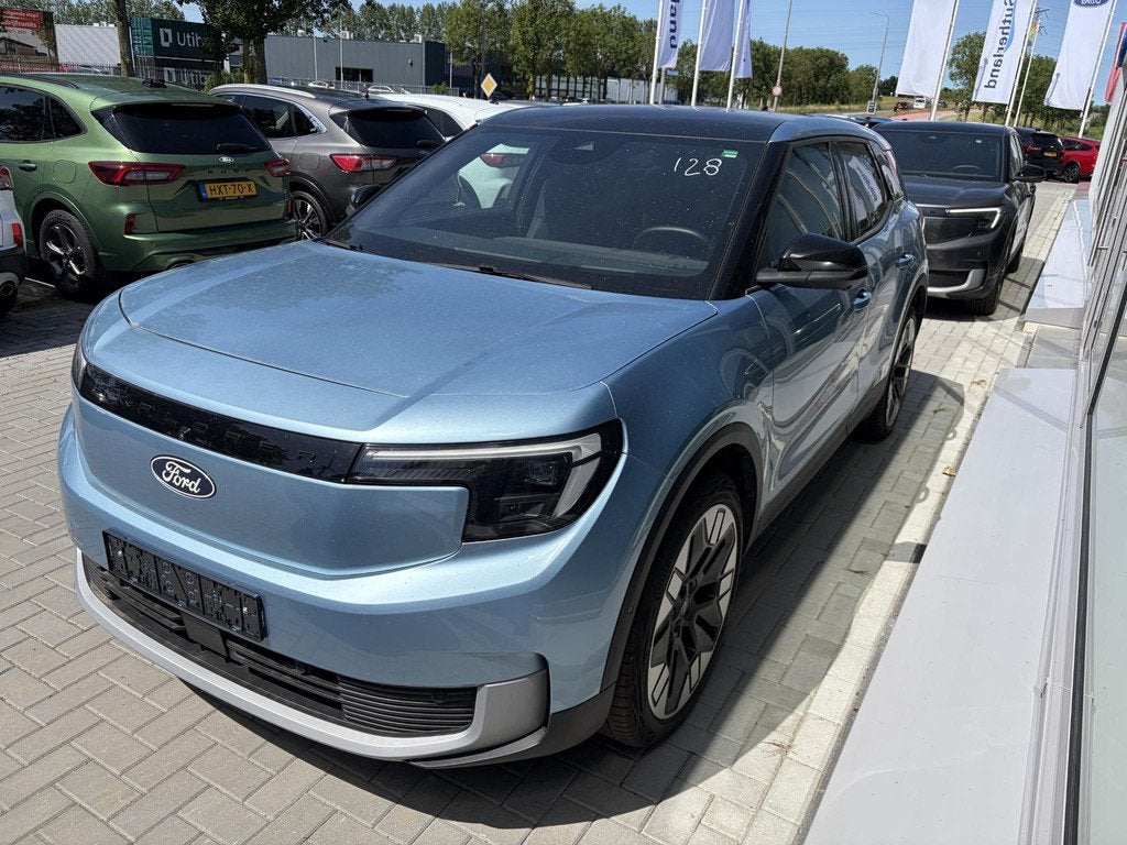 Ford Explorer Premium Extended Range AWD 79 kWh 340pk | Driv, Auto's, Ford, Automaat, Gebruikt, Zwart, Blauw