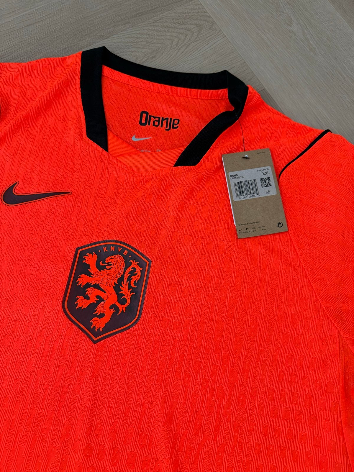 Oranje Nike KNVB Thuisshirt - Nieuw met labels, Ophalen, Nieuw, Overige maten, Oranje