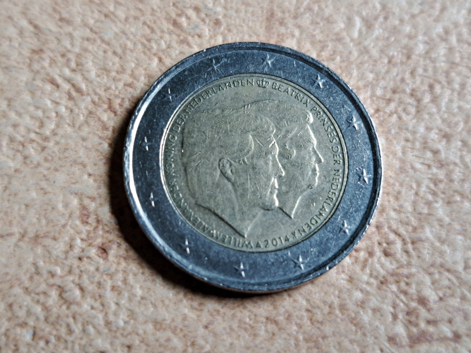 2 euro cc Nederland Dubbelportret 2014, Postzegels en Munten, Munten | Nederland, Ophalen of Verzenden, Euro's