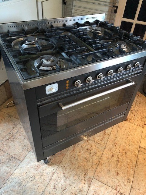 Boretti gasfornuis, Witgoed en Apparatuur, Fornuizen, Ophalen, Gebruikt, 60 cm of meer, Gas