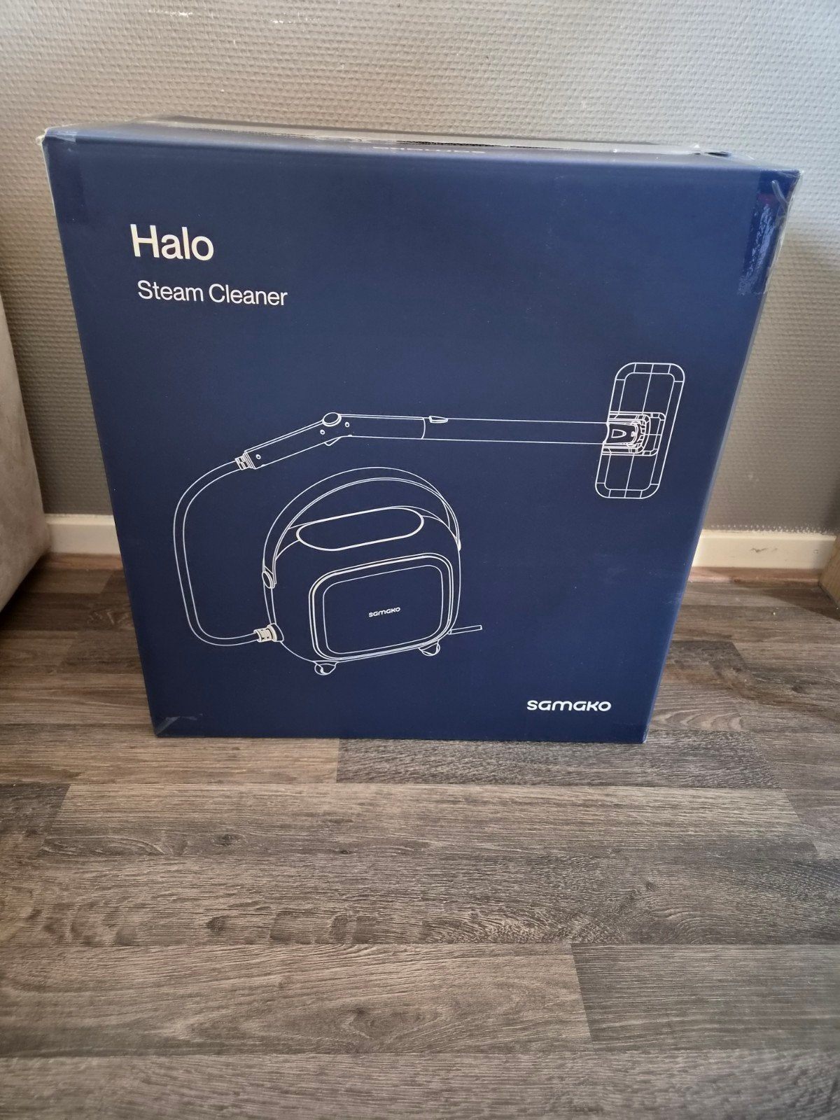 Samako Halo Stoomreiniger met Microfiber Pack en Spray, Ophalen of Verzenden, Zo goed als nieuw