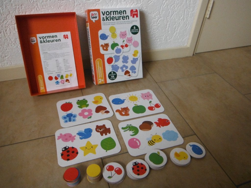 vormen en kleuren doos  super leuk en leerzaam, Ophalen of Verzenden, Zo goed als nieuw, Ontdekken