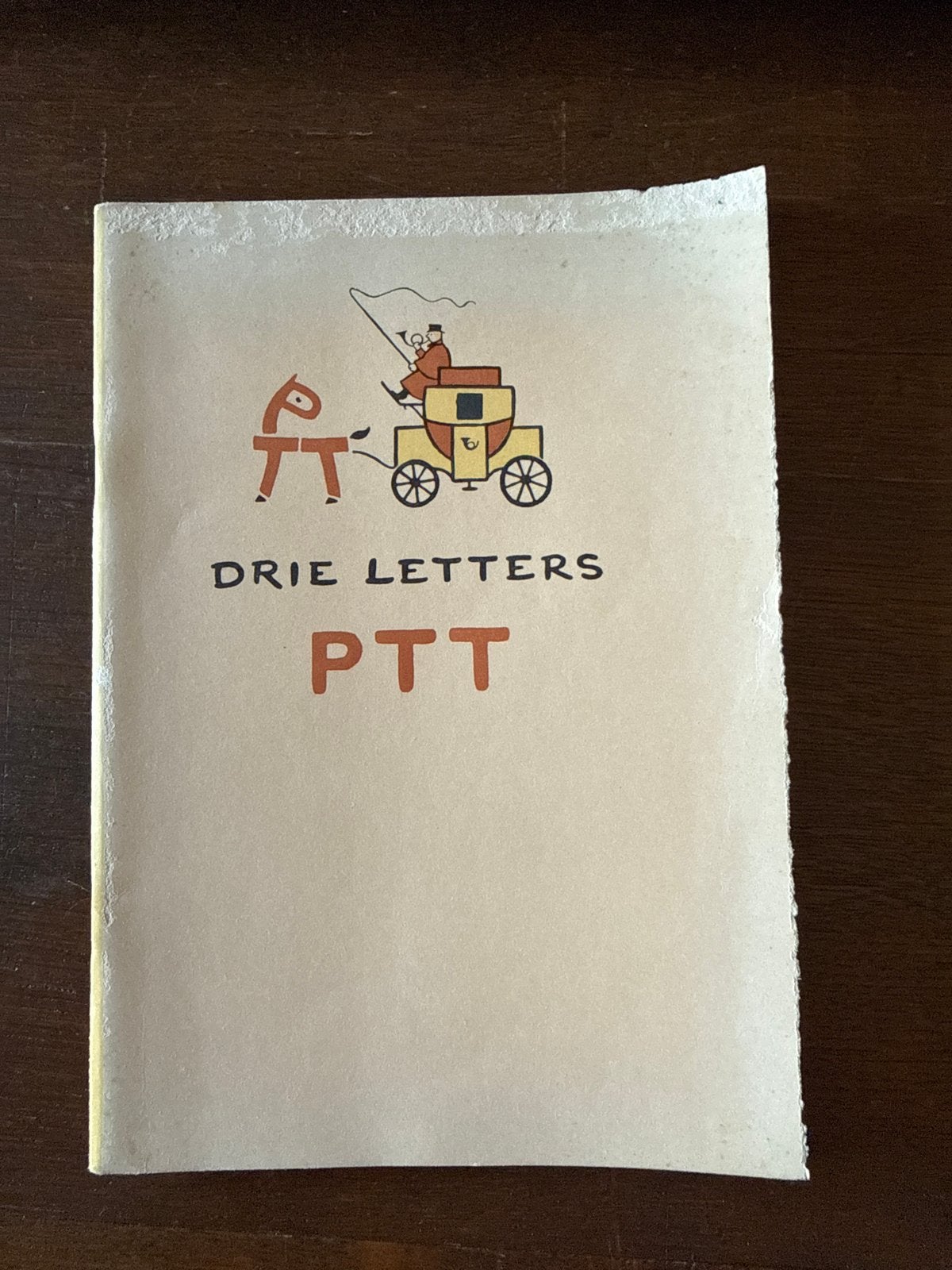 PTT boekje "Drie Letters PTT" 5e druk uit 1948, Ophalen of Verzenden, Gelezen