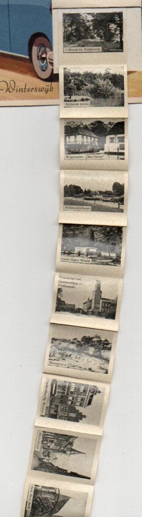 Leporello Groeten uit Winterswijk (bus) 1953, Verzamelen, Ansichtkaarten | Nederland, Ophalen, 1940 tot 1960, Gelopen, Gelderland