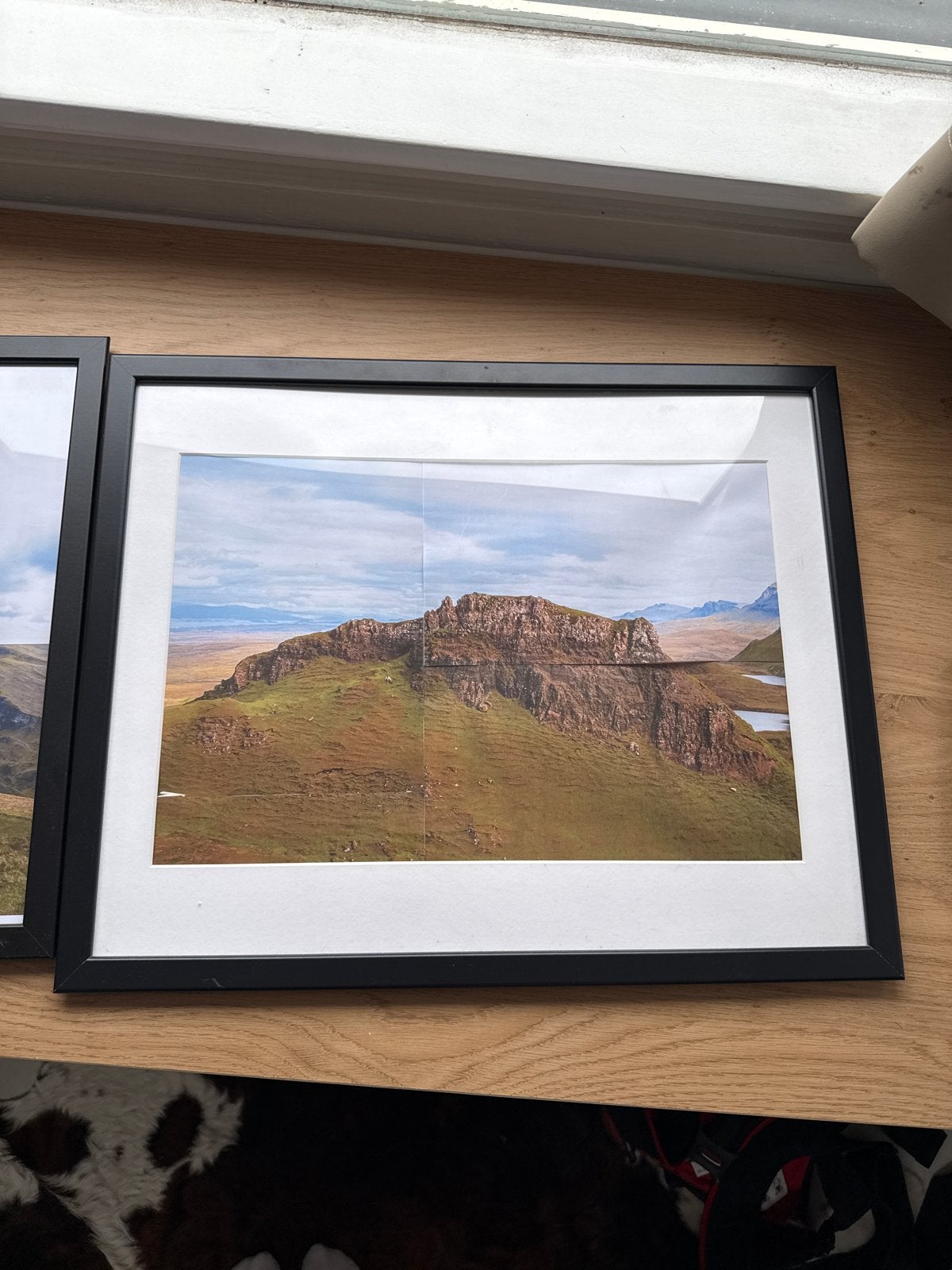 Twee IKEA FISBO fotolijsten (22846), Huis en Inrichting, Woonaccessoires | Lijsten, Ophalen, Kunststof, Zo goed als nieuw, Fotolijst