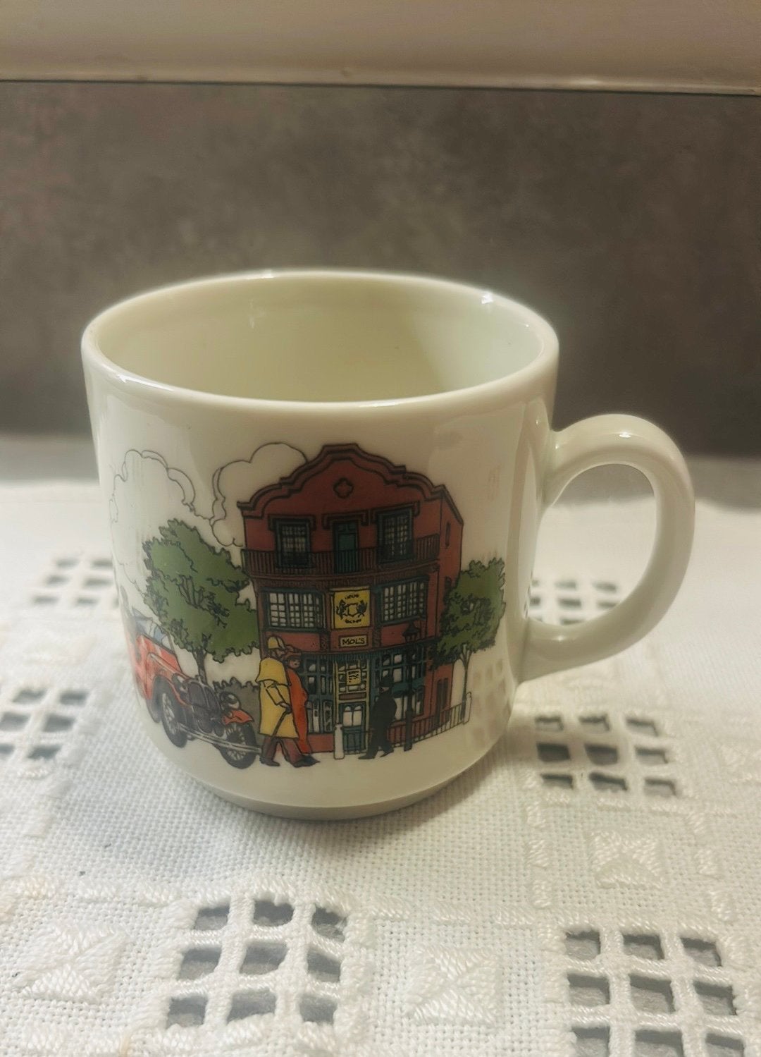 Oude beker Van Nelle koffiehuizen, Ophalen of Verzenden, Zo goed als nieuw, Overige stijlen, Overige typen