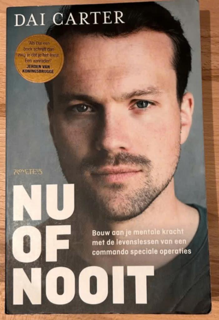 Boek; Nu of nooit, Dai Carter, Ophalen of Verzenden, Zo goed als nieuw