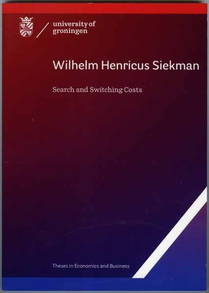 Search and Switching Costs, Boeken, Wetenschap, Zo goed als nieuw, Sociale wetenschap, Ophalen of Verzenden