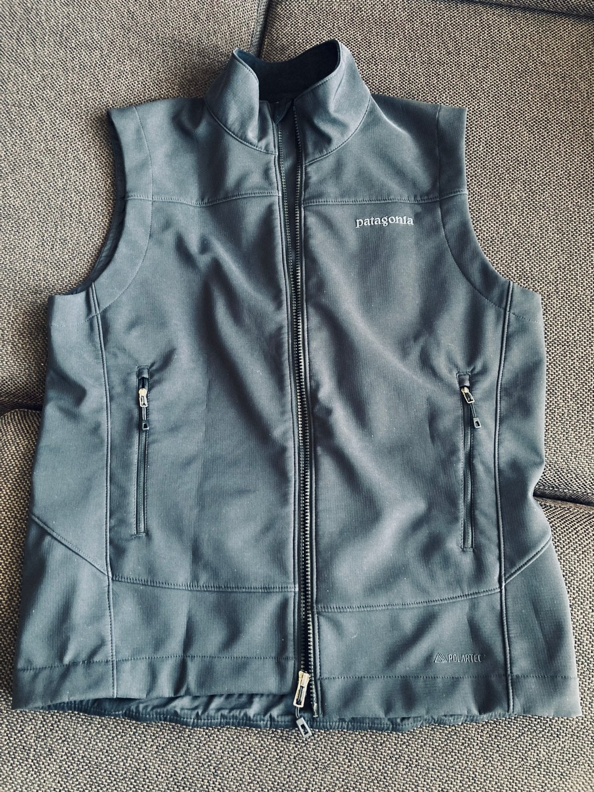 Patagonia polartec Zwart Vest, Kleding | Heren, Bodywarmers, Verzenden, Gedragen, Zwart