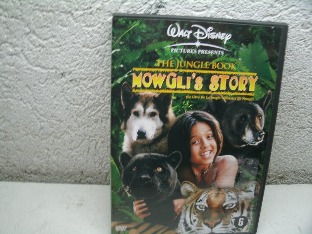 dvd 258k mowgli's stoty, Alle leeftijden, Ophalen of Verzenden, Zo goed als nieuw