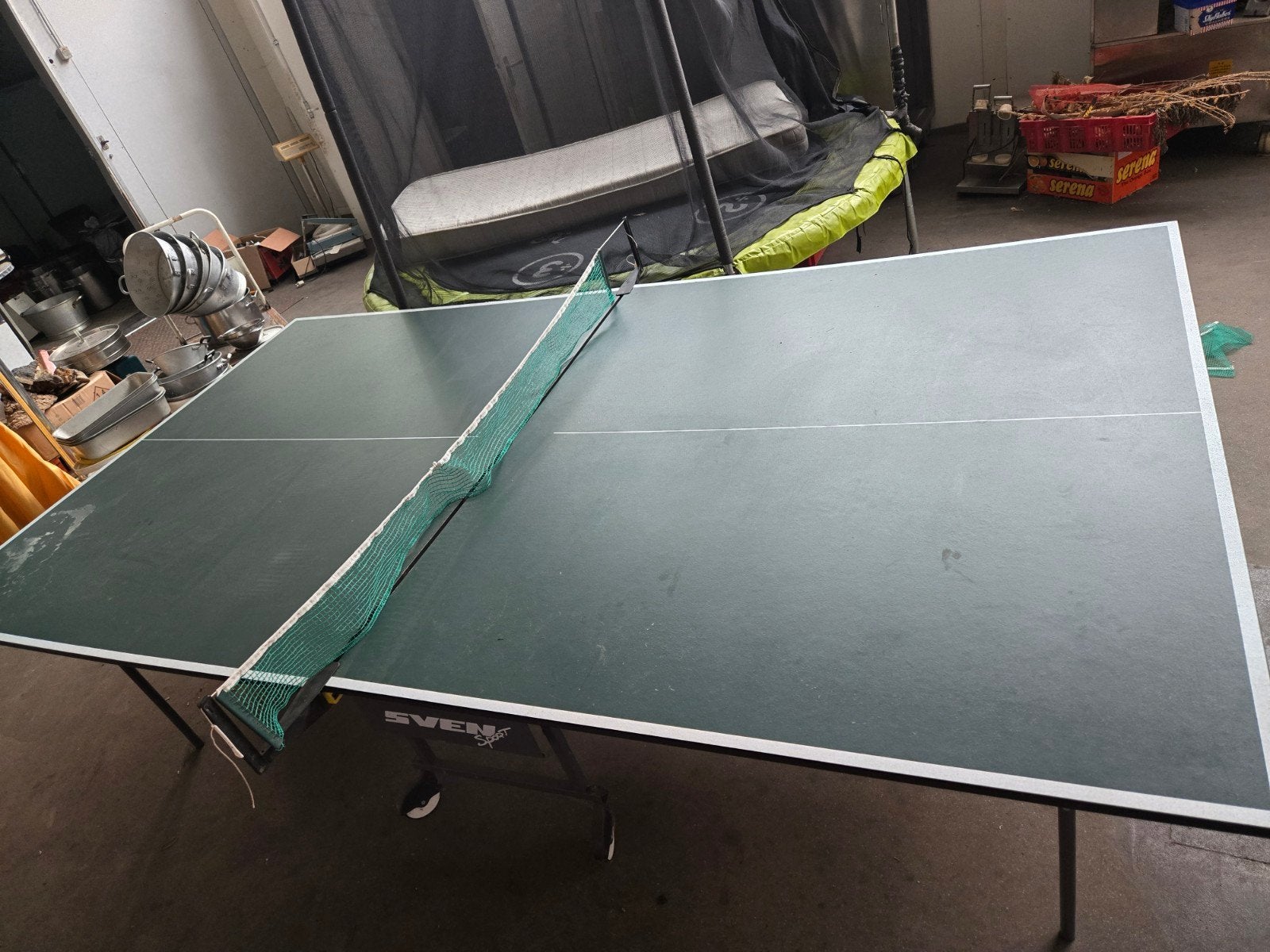 Inklapbare Tafeltennistafel - Sven, Ophalen, Gebruikt, Tafel Indoor, Inklapbaar