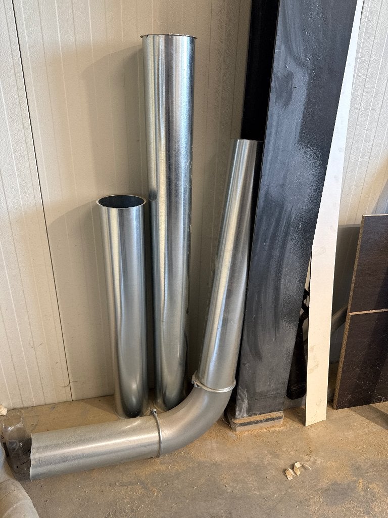 Afzuigbuizen houtafzuiginstallatie, Ophalen, Nieuw, Afzuiger