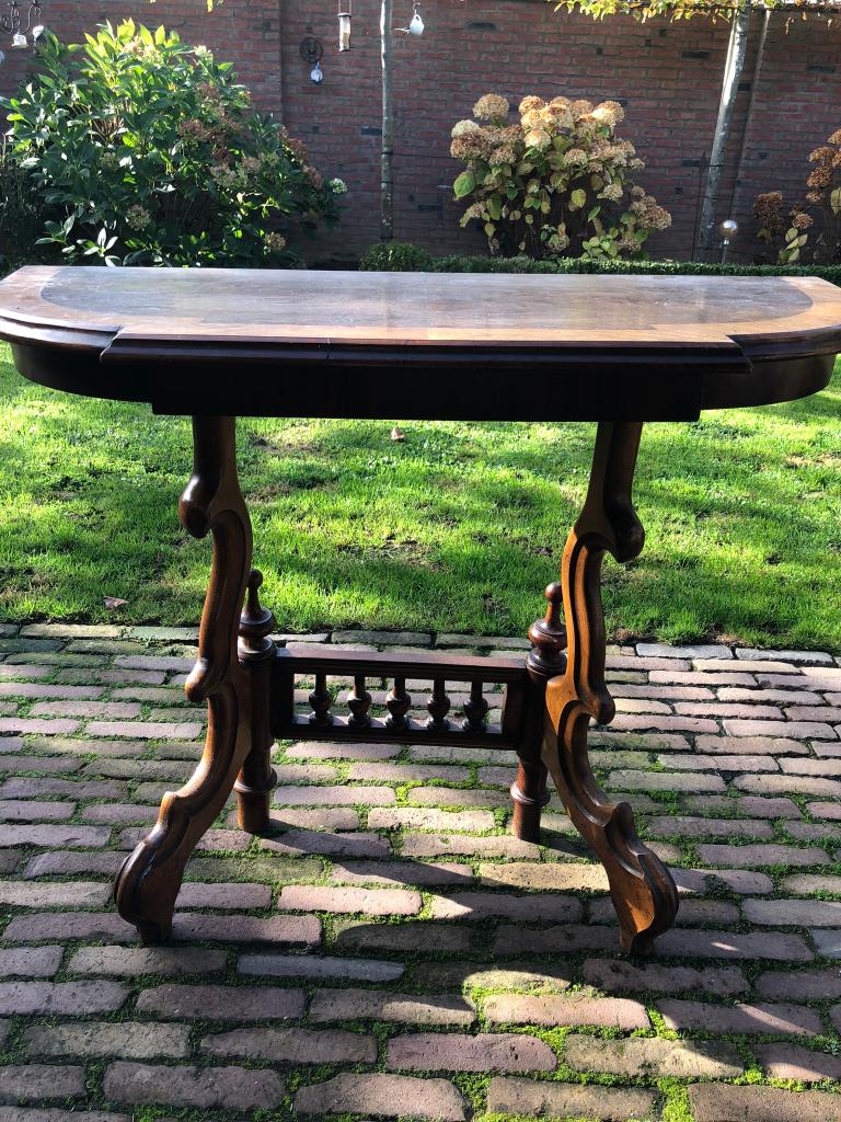 Antiek muur- of haltafeltje, Antiek en Kunst, Antiek | Meubels | Tafels, Ophalen