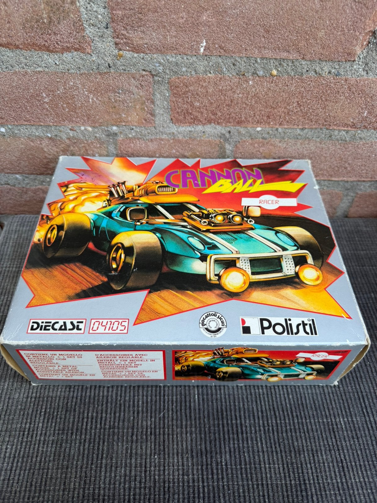 1:25 Polistil Lamborghini Miura “Canon Ball” RARITEIT….35,-, Hobby en Vrije tijd, Modelauto's | 1:24, Ophalen of Verzenden, Zo goed als nieuw