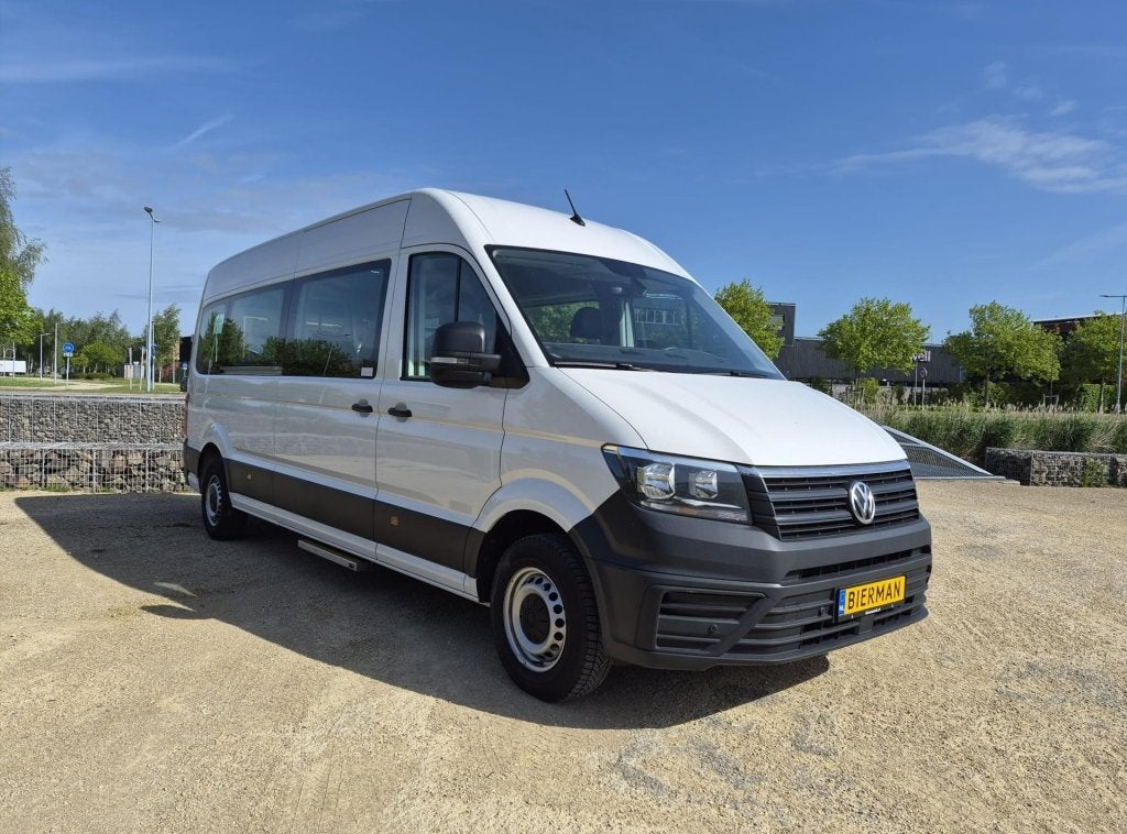 Volkswagen Crafter (bj 2023), Auto's, Volkswagen, Stof, Gebruikt, Wit, Parkeersensor