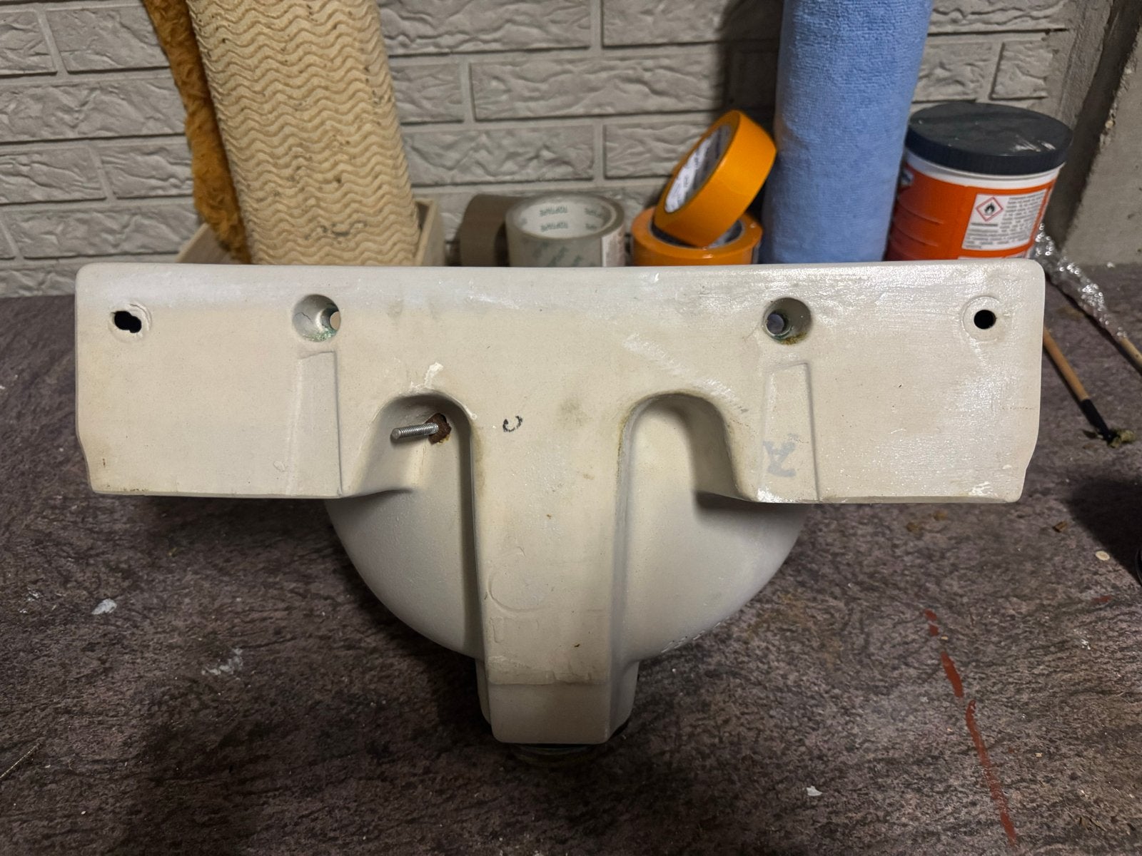 Retro Wastafel Sphinx Maastricht, Doe-het-zelf en Verbouw, Sanitair, Ophalen, Gebruikt, Wastafel