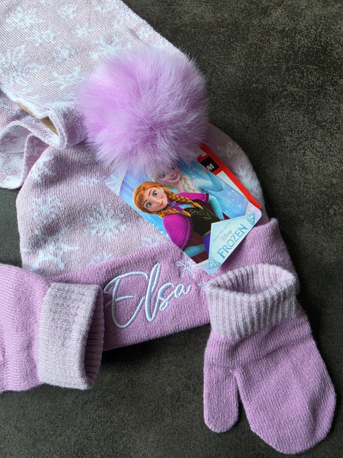 Frozen Elsa muts sjaal en handschoenen, Kinderen en Baby's, Disney Frozen, Nieuw, Ophalen of Verzenden, 104 of kleiner