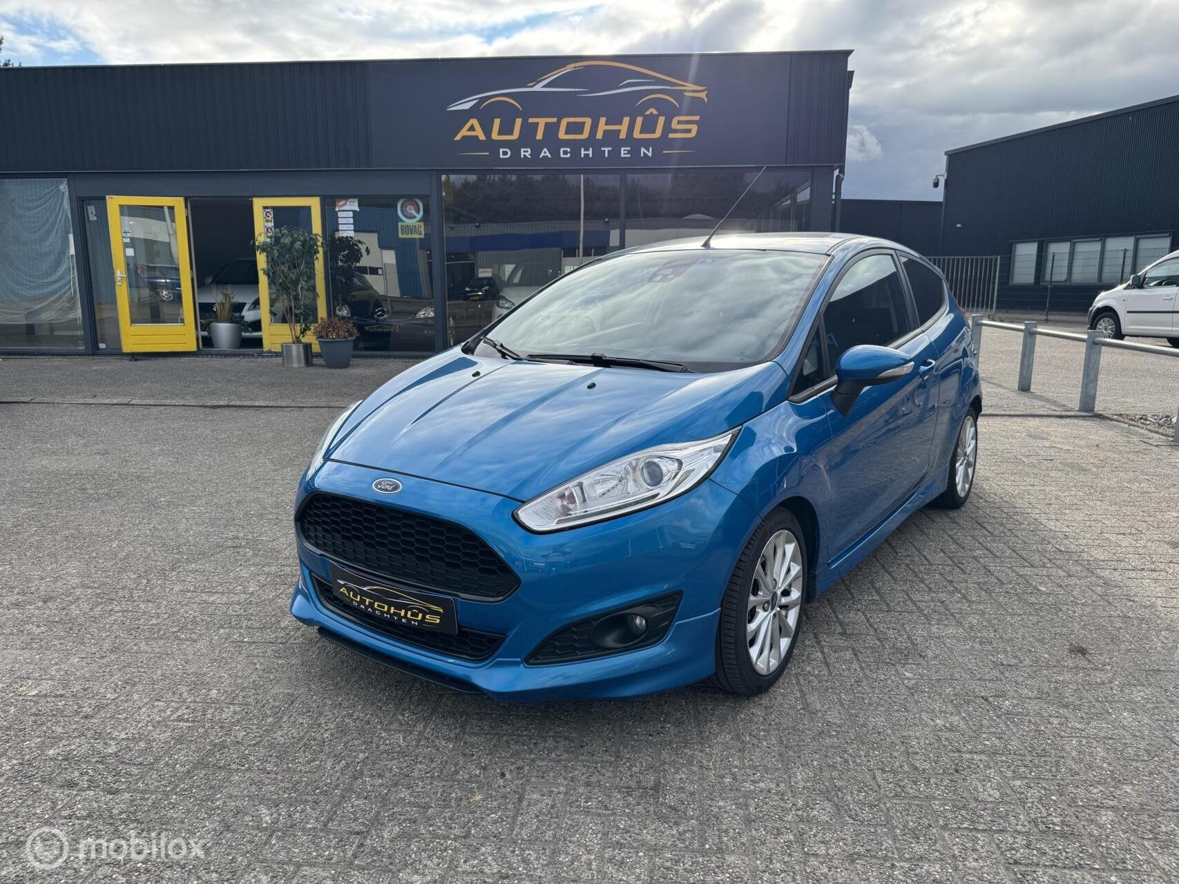 Ford Fiesta 1.0 EcoBoost Sport st-line lm velgen clima 86145, Auto's, Voorwielaandrijving, Dealer onderhouden, Gebruikt, Verwarmde buitenspiegels