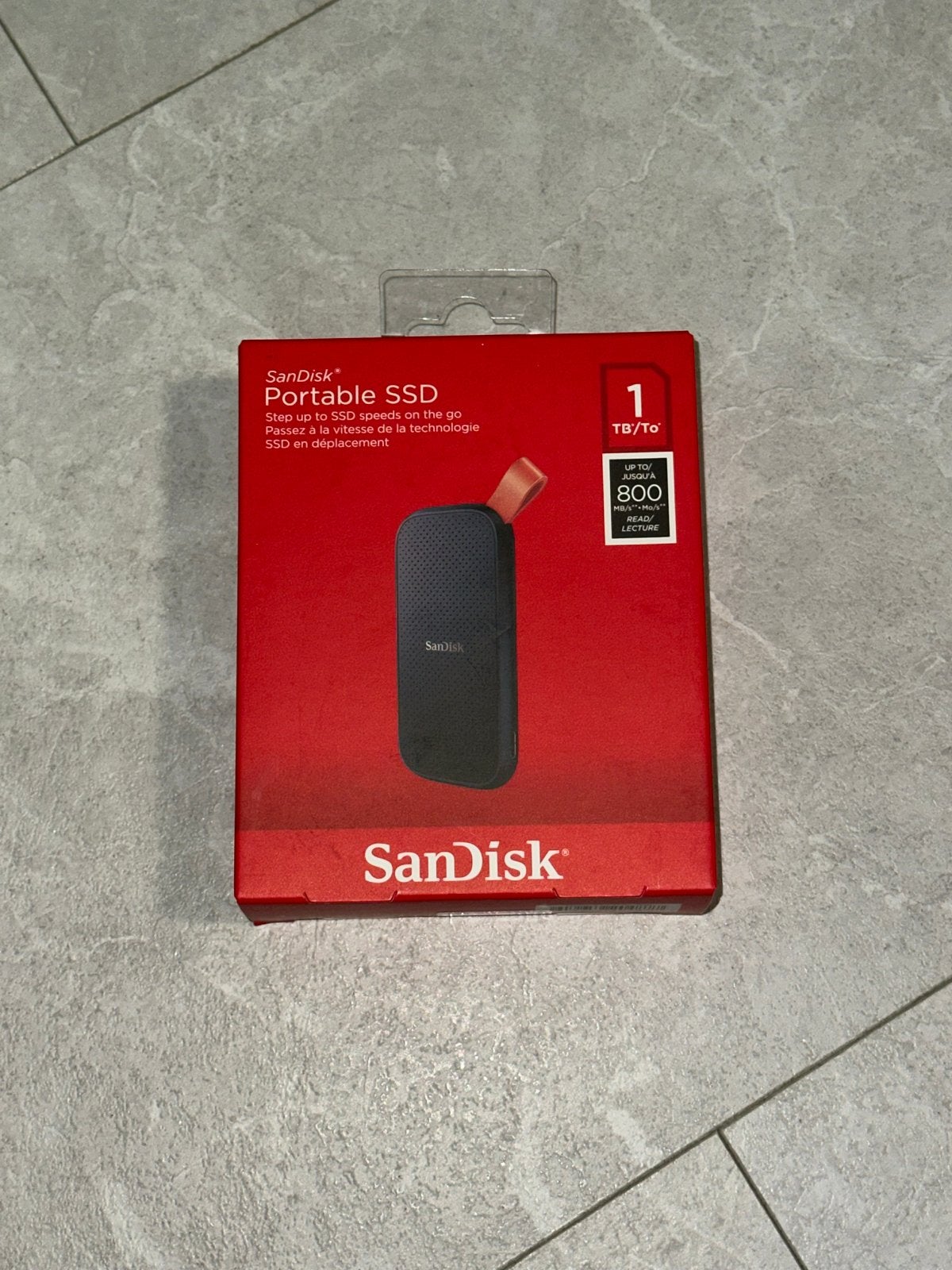 SanDisk Portable SSD 1TB - Nieuw in doos, Computers en Software, Server, SSD, Nieuw, Ophalen of Verzenden