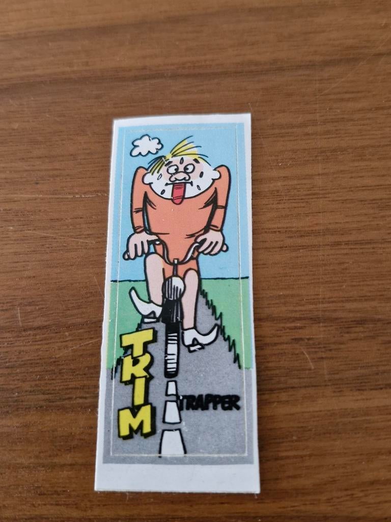 6843 Trim Trapper sticker, Ophalen of Verzenden