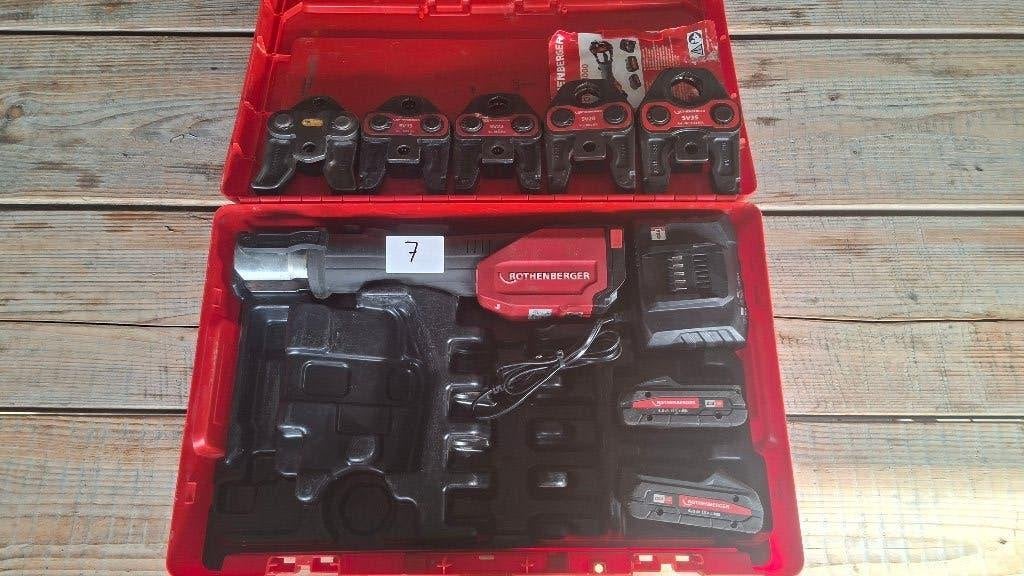 Diverse Accu perstangen Rothenberger compact TT en 4000, ,, Ophalen of Verzenden, Zo goed als nieuw, ,