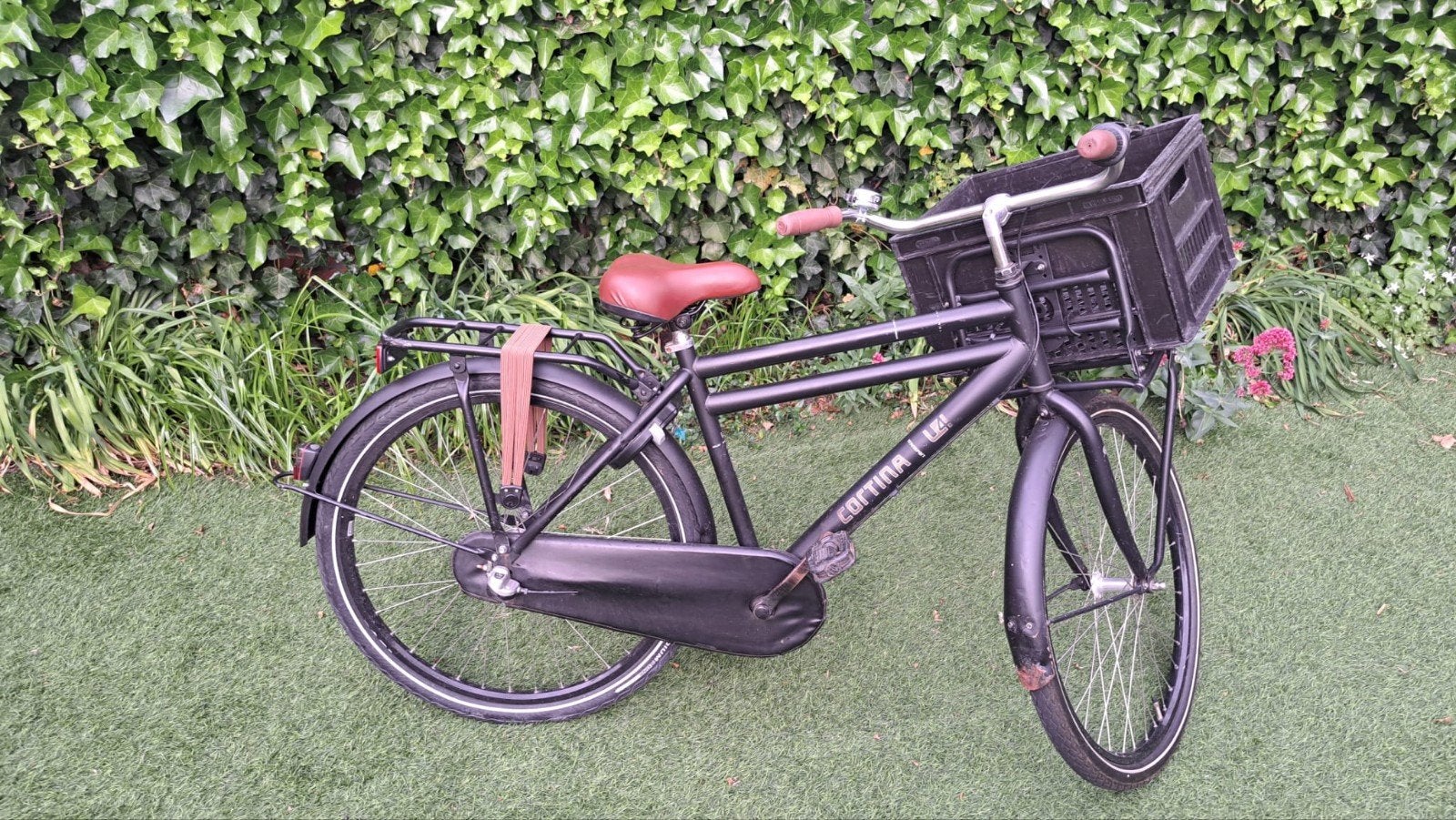 Te koop CORTINA kinderfiets 26 inch, ZWART, Ophalen, Gebruikt, Cortina, Versnellingen