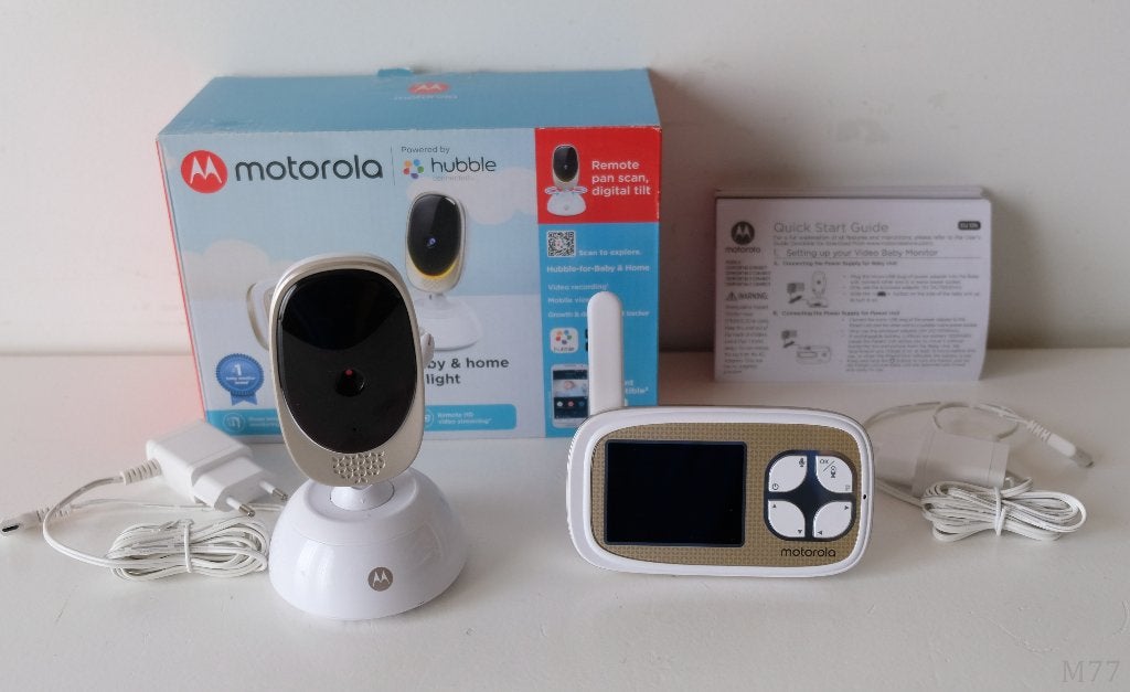 Motorola Comfort45 Connect Baby Monitor (Hubble App), Ophalen of Verzenden, Zo goed als nieuw, 250 meter of meer, Camera