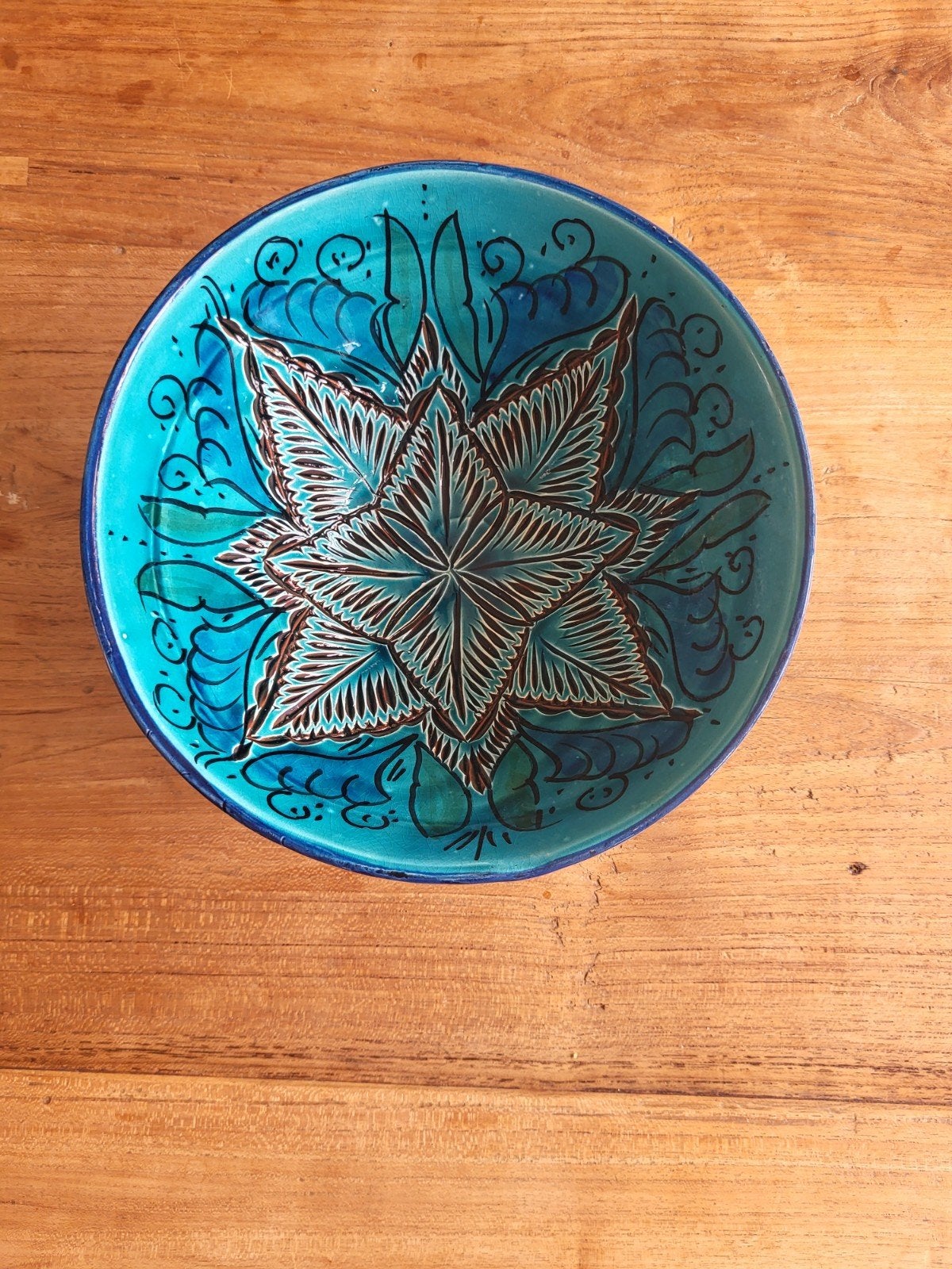 Marokkaanse schaal diameter 22cm, Ophalen