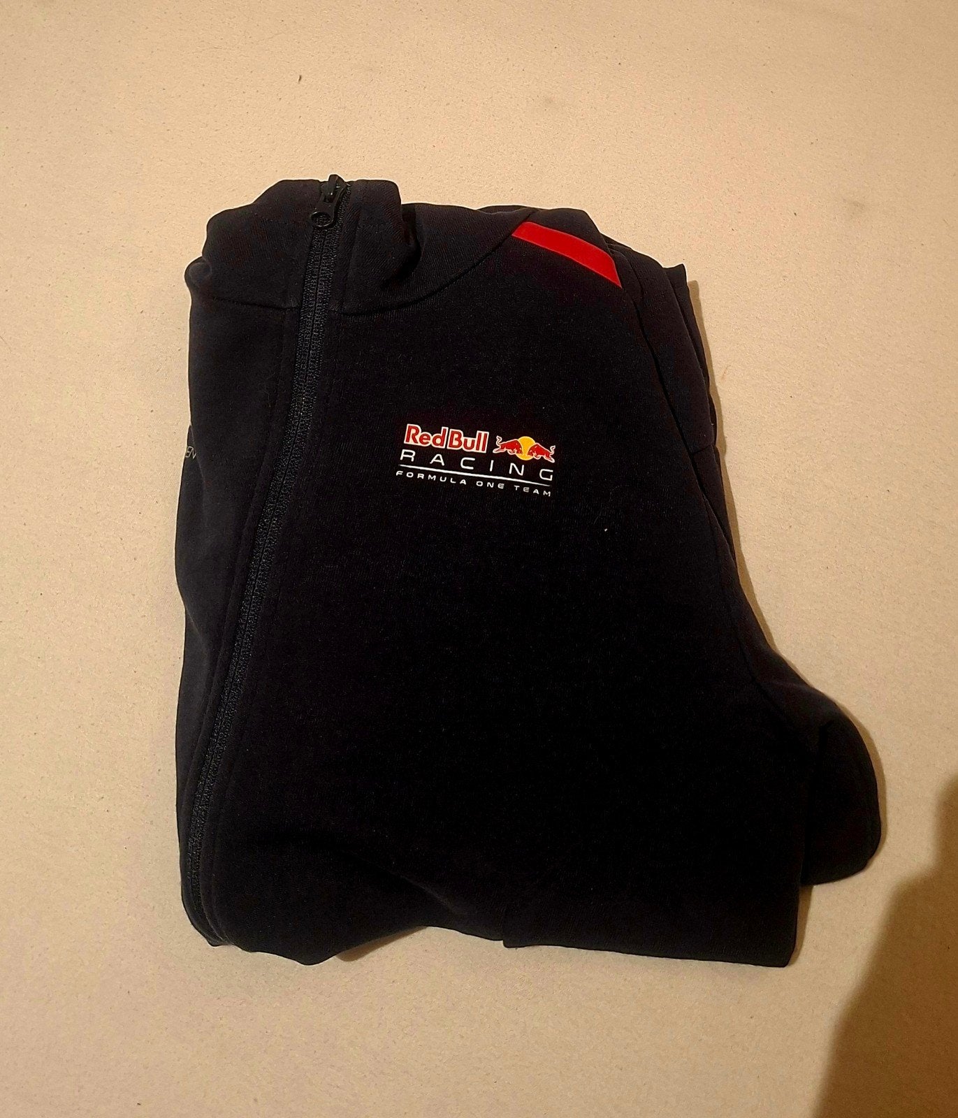 Red Bull Racing Max Verstappen Hoodie Zwart Maat L (164), Ophalen of Verzenden