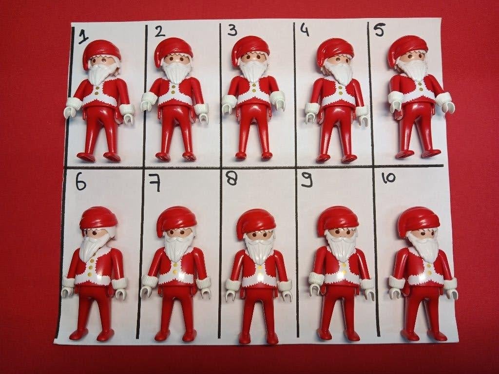 Playmobil KERST Poppetjes    * één koop 10 stuks 9,95 *, Ophalen of Verzenden, Zo goed als nieuw, Complete set