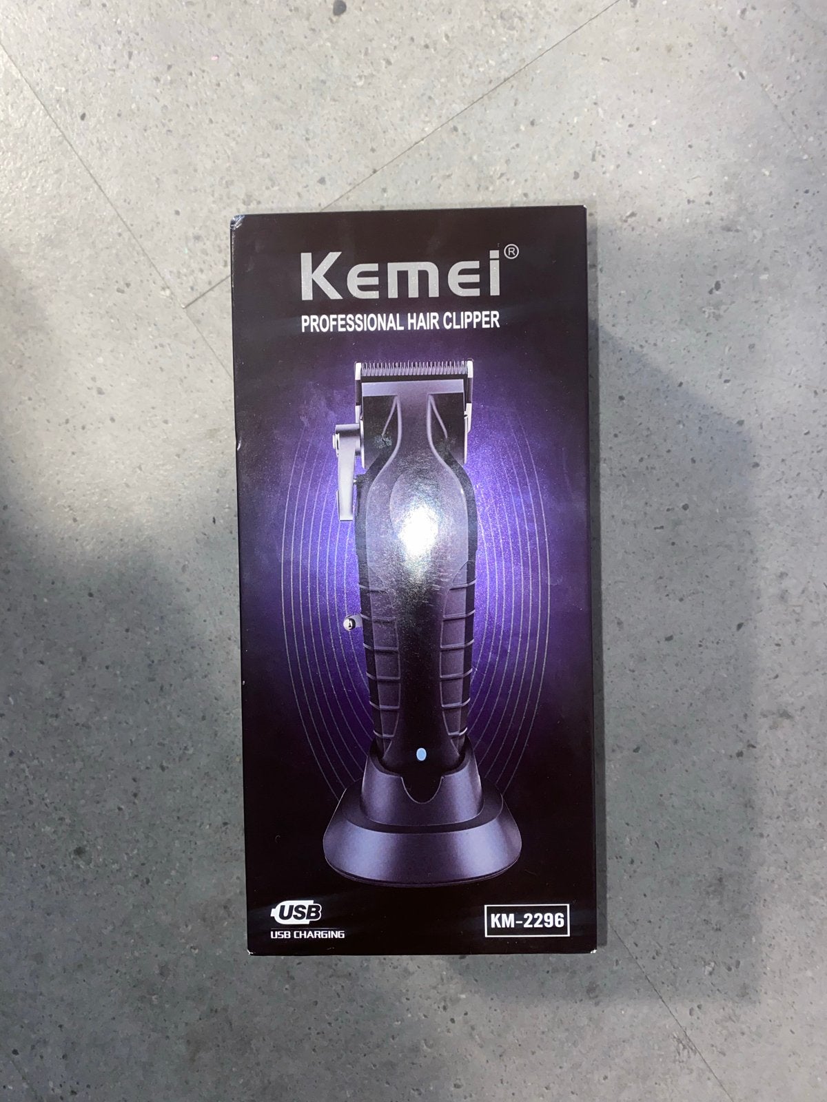 Kemei KM-2296 Professionele Tondeuse - Haar Clipper, Ophalen of Verzenden, Nieuw, Scheren en Epileren
