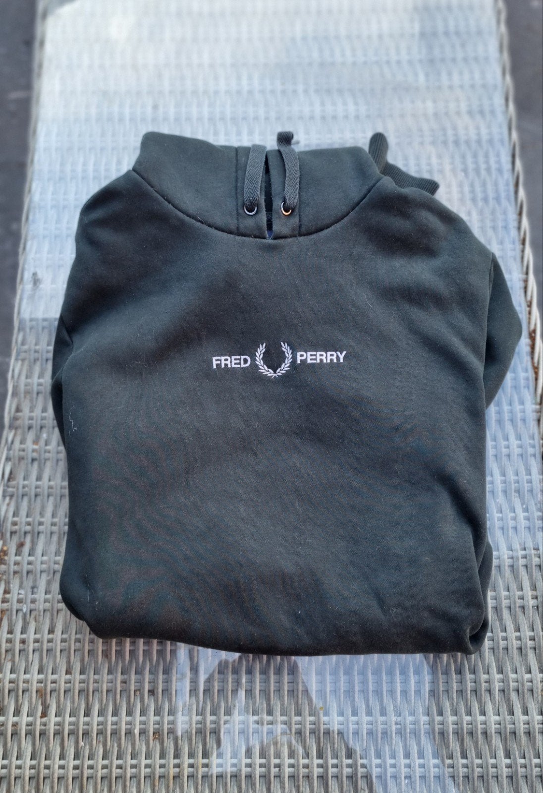 Fred Perry hoodie maat S, Ophalen of Verzenden, Fred Perry, Gedragen, Groen